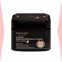 Mary&May Premium Idebenon Blackberry Essence Maski w Płachcie Koreańskie