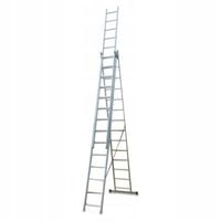 Drabina Aluminiowa 3x9 Solidna Wytrzymała do 150KG