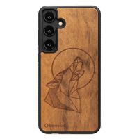 drewniane etui bewood do samsung galaxy s25 plus wilk imbuia