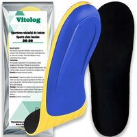 Wkładki do Butów Ortopedyczne Supinujące na Płaskostopie Amortyzujące