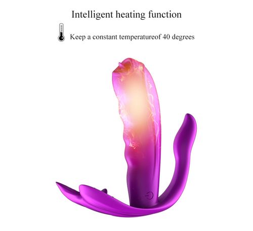 stymulator-silicone panty vibrator usb 7 function / heating na Arena.pl