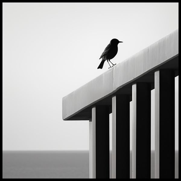 Plakat 70x70cm Samotna Odchłań zdjęcie 2