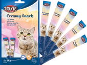 TRIXIE Creamy Snack krem sos pasta kremik przysmak kota krewetki ryba 5 szt