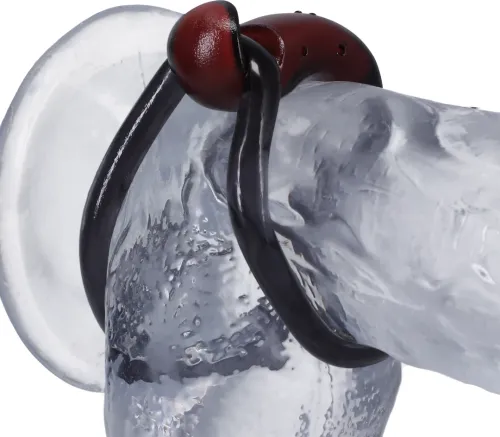 doc johnson performance - pierścień anatomiczny regulowany fpr, czarny na Arena.pl