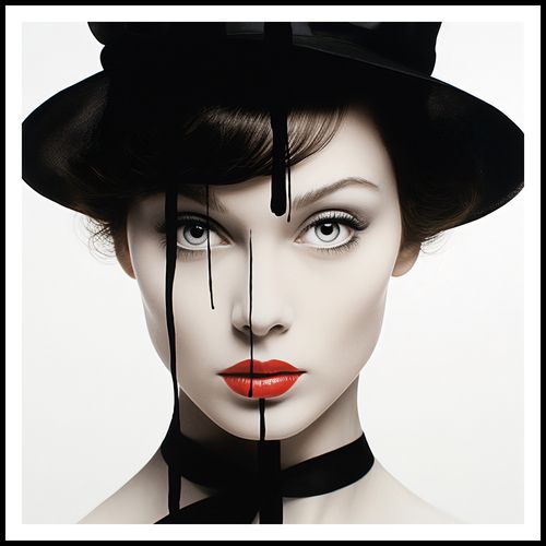 Plakat 90x90cm Atramentowa Aura na Arena.pl