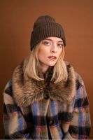 Czapka zimowa Beskidzianka - beanie, damska, męska, unisex Fuksja