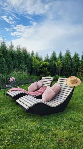 Leżak bujany ogrodowy, hit cenowy! Wysyłany w całości! Polski producent na Arena.pl