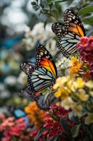 Plakat 40x60cm Motyle Na Łące