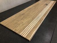 Płytki na schody drewnopodobne 100x30 deska rowki