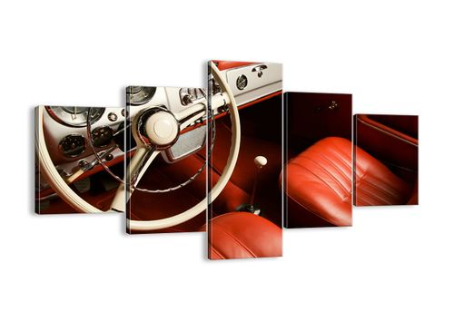 Obraz Na Płótnie - Samochód Retro - 125X70 Cm - Ea125X70-0149 na Arena.pl