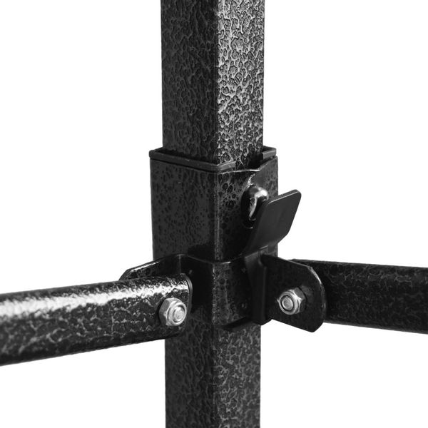 Pawilon handlowy ekspresowy - 3x6 m - 3 ściany - niebieski zdjęcie 10