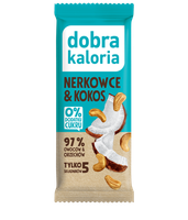 DOBRA KALORIA - BATON - NERKOWCE & KOKOS 35g NR06