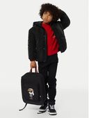 Karl Lagerfeld Kids Kurtka puchowa Chłopiec czarny Z30274 14 lat 162 cm