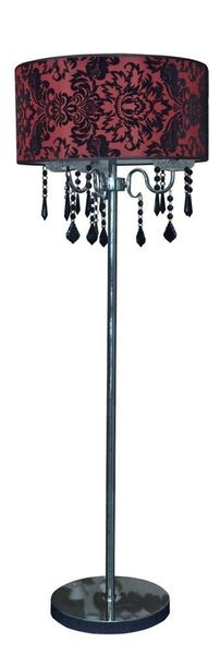 Astor lampa podłogowa 3x40W E14 + abażur 77-30743 zdjęcie 1