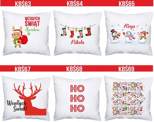 Foto PODUSZKA z imieniem PREZENT święta mikołajki na Arena.pl