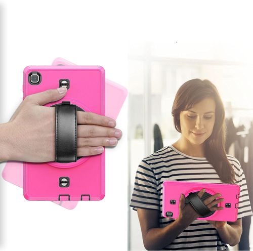 Etui do Samsung Galaxy Tab A7 10.4" z Obrotową Podstawką Różowe na Arena.pl