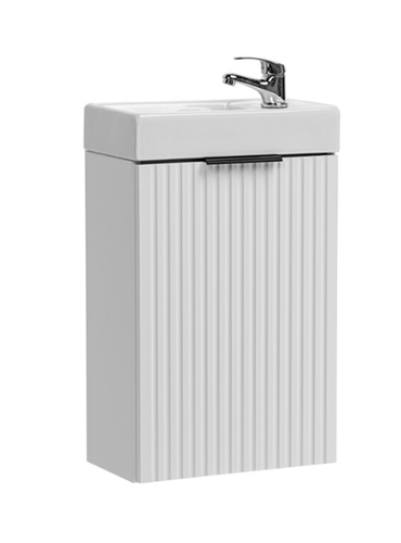 Szafka Łazienkowa Wisząca 40cm + Umywalka Biała SET -ADW VEDEA 40CM ADI CMD na Arena.pl