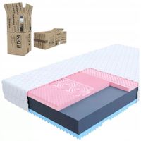 Materac piankowy VITERBO MAX - 160 x 200 x 19 PROFILOWANA PIANKA VISCO I HR