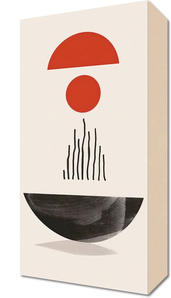 Obraz 20x40cm Półokrągła Forma zdjęcie 1