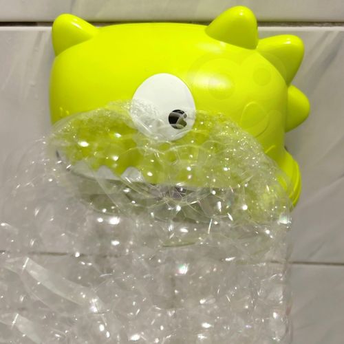 WOOPIE Zabawka do Kąpieli Dinozaur do Robienia Piany Pomarańczowy na Arena.pl