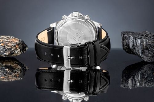 zegarek męski giewont chronograph sapphire czarny gw3520-a4 na Arena.pl