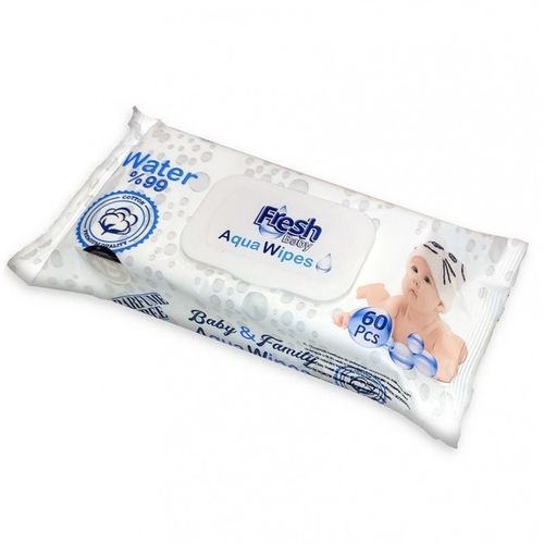 12x AQUA WIPES Nawilżane Chusteczki dla Dzieci 99% Pure Water Mokre 60 szt na Arena.pl