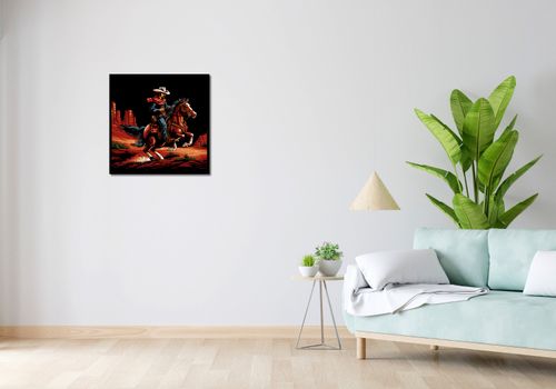 Plakat 60x60cm Galop przez Prerię na Arena.pl