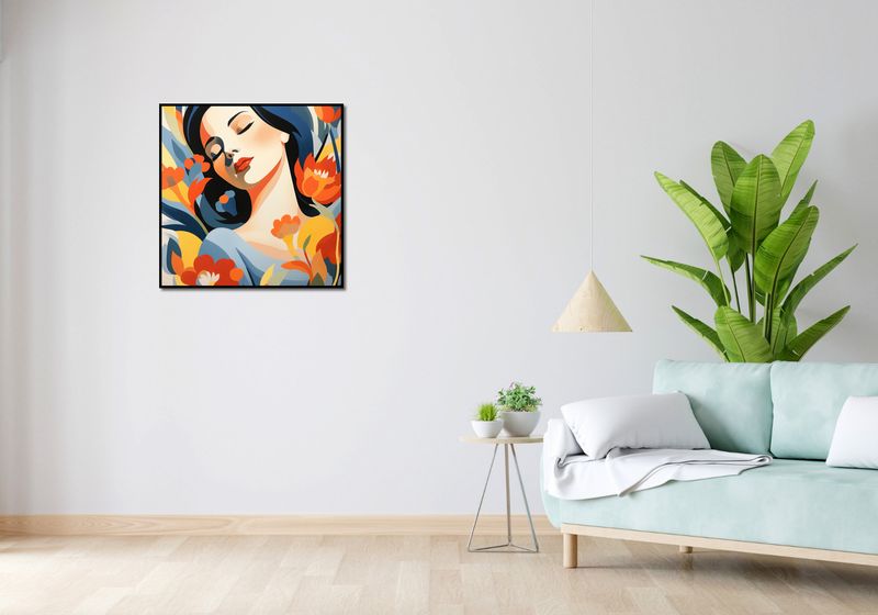Plakat 70x70cm Urok Wewnętrzny zdjęcie 4