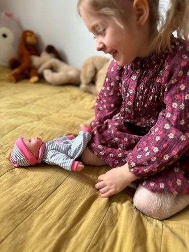 Lalka Bobas Miękka Niemowlę Mówi Śpiewa Interaktywna Niemowlak Mówiąca na Arena.pl