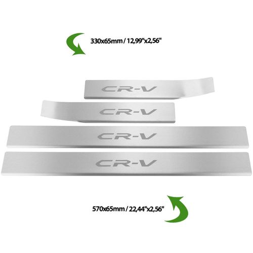 Listwa progowa HONDA CR-V MK5 Stal nierdzewna 304 mat 4szt na Arena.pl