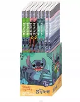 Ołówki z gumką HB Stitch tuba (72szt)