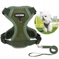 SZELKI BEZUCISKOWE TYPU GUARD + SMYCZ dla KOTA PSA M