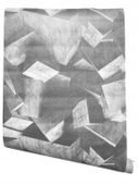 Tapeta samoprzylepna SZARA geometryczna T1006
