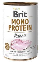 Monoproteinowa karma dla psów z alergią na żywność - Brit 74% KRÓLIK 400g