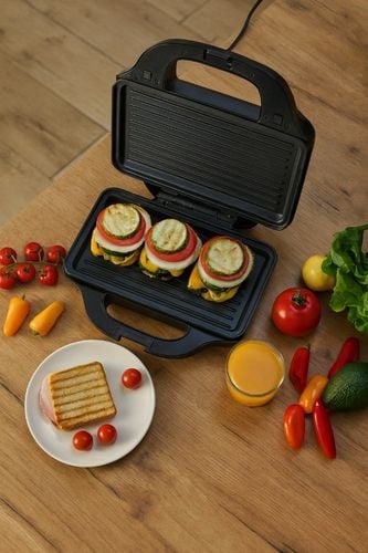 OPIEKACZ GRILL GOFROWNICA 3W1 DO KANAPEK TOSTÓW TOSTER ELEKTRYCZNY na Arena.pl