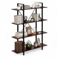 REGAŁ LOFTOWY MODERNHOME 4 PÓŁKI METALOWY 140CM 10KG MDF