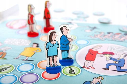 Gierki Małżeńskie, gra towarzyska dla par + Psia kość!, gra rodzinna na Arena.pl