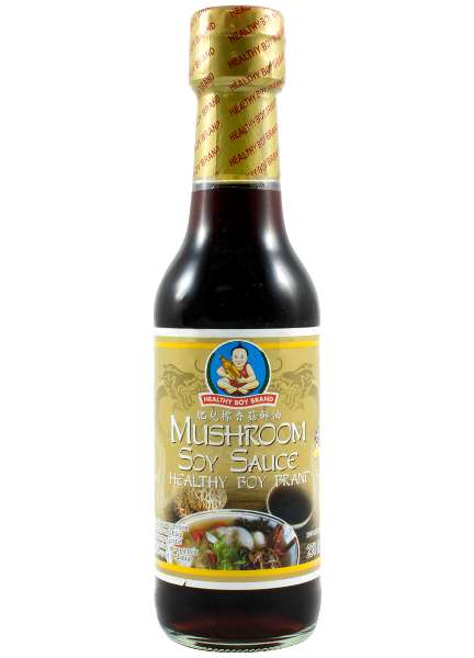 Sos sojowy grzybowy 250ml - Healthy Boy zdjęcie 1