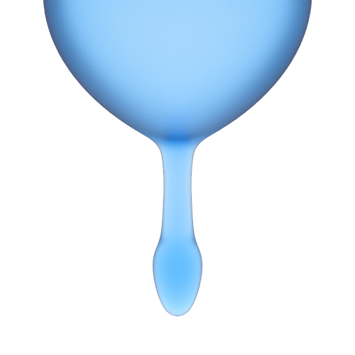 Satisfyer Feel Good Menstrual Cup Set Dark Blue na Arena.pl
