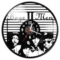 Zegar ścienny z płyty winylowej Boyz II Men 1635.14