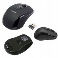 Mysz BEZPRZEWODOWA optyczna 1600 dpi 3 przyciski USB 2.4 GHz UNIWERSALNA