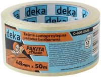 taśma pakowa bezbarwna strong 48mm*50m - d-300-0026