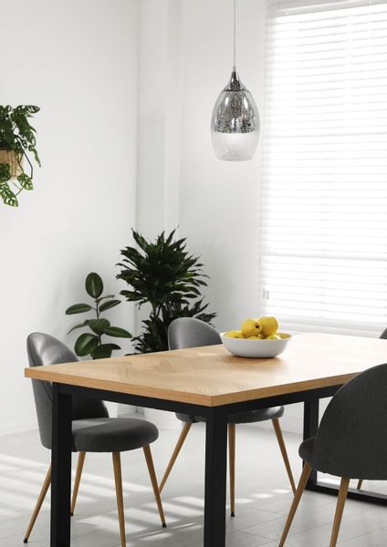 Celia zwis 16 1x60W E27 srebrny zdjęcie 2