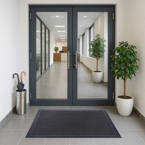 Wycieraczka siatka 3d pod drzwi do butów mata gumowa 60x90 gruba XL na Arena.pl