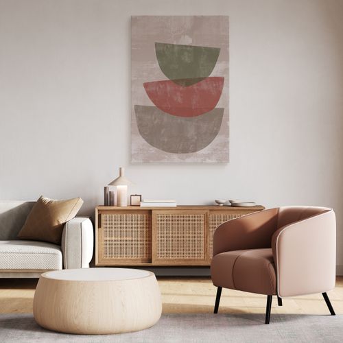 Obraz Na Płótnie Do Sypialni Styl Boho Abstrakcja Minimalizm 40cm x 60cm na Arena.pl