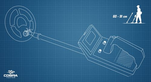 WYKRYWACZ METALI DETEKTOR METALU COBRA CT-1061 na Arena.pl