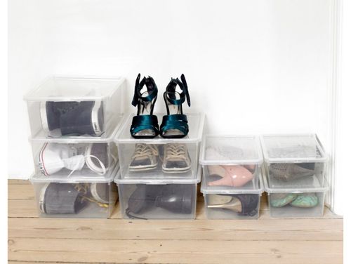 Pojemnik na obuwie 4l pudełko pokrywa organizer na Arena.pl