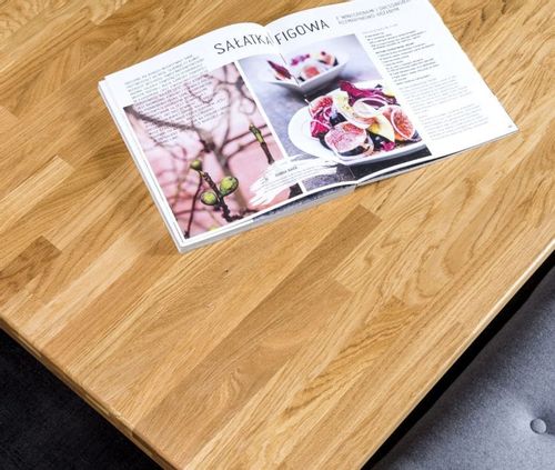 Ława dębowa kwadratowa Prato na Arena.pl