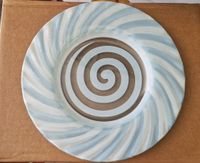 TALERZ SZKLANY PŁYTKI 25 CM