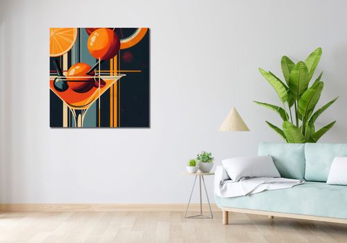 Obraz 90x90cm Koktajl w Stylu na Arena.pl